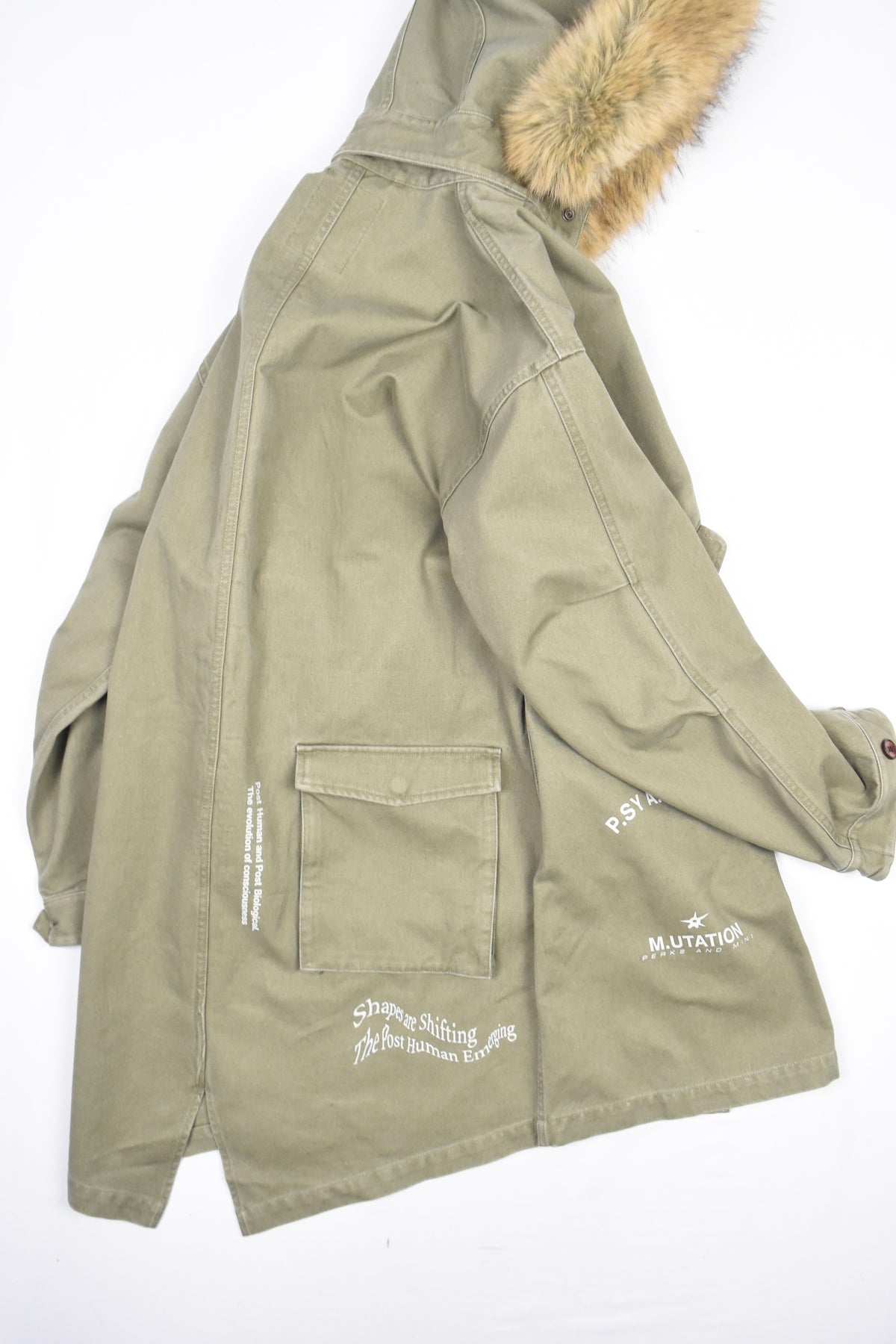 TRUE NATURE FISHTAIL PARKA