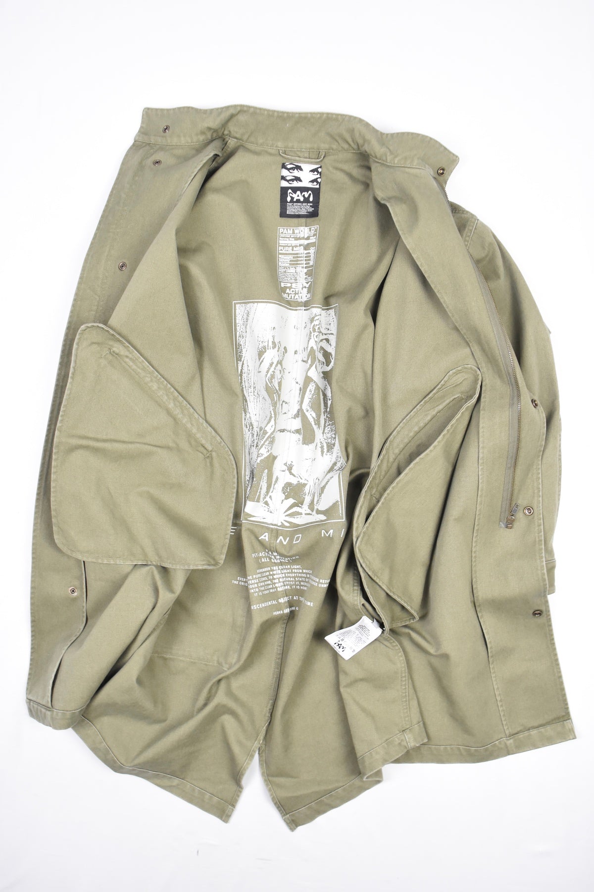 TRUE NATURE FISHTAIL PARKA