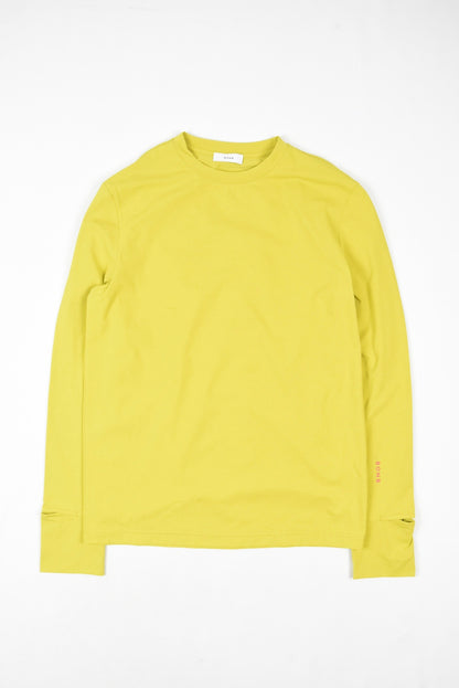 Yellow Quick-dry Long-sleeve Top