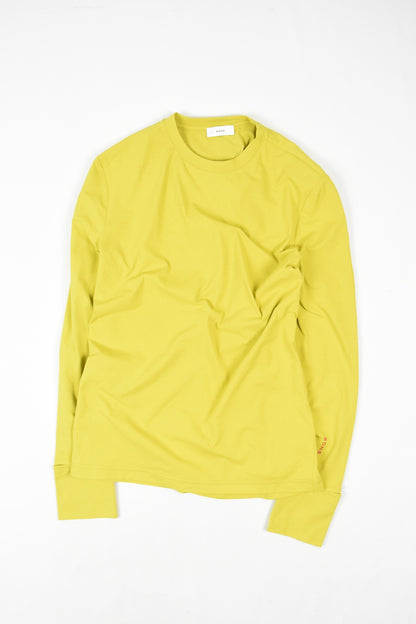 Yellow Quick-dry Long-sleeve Top
