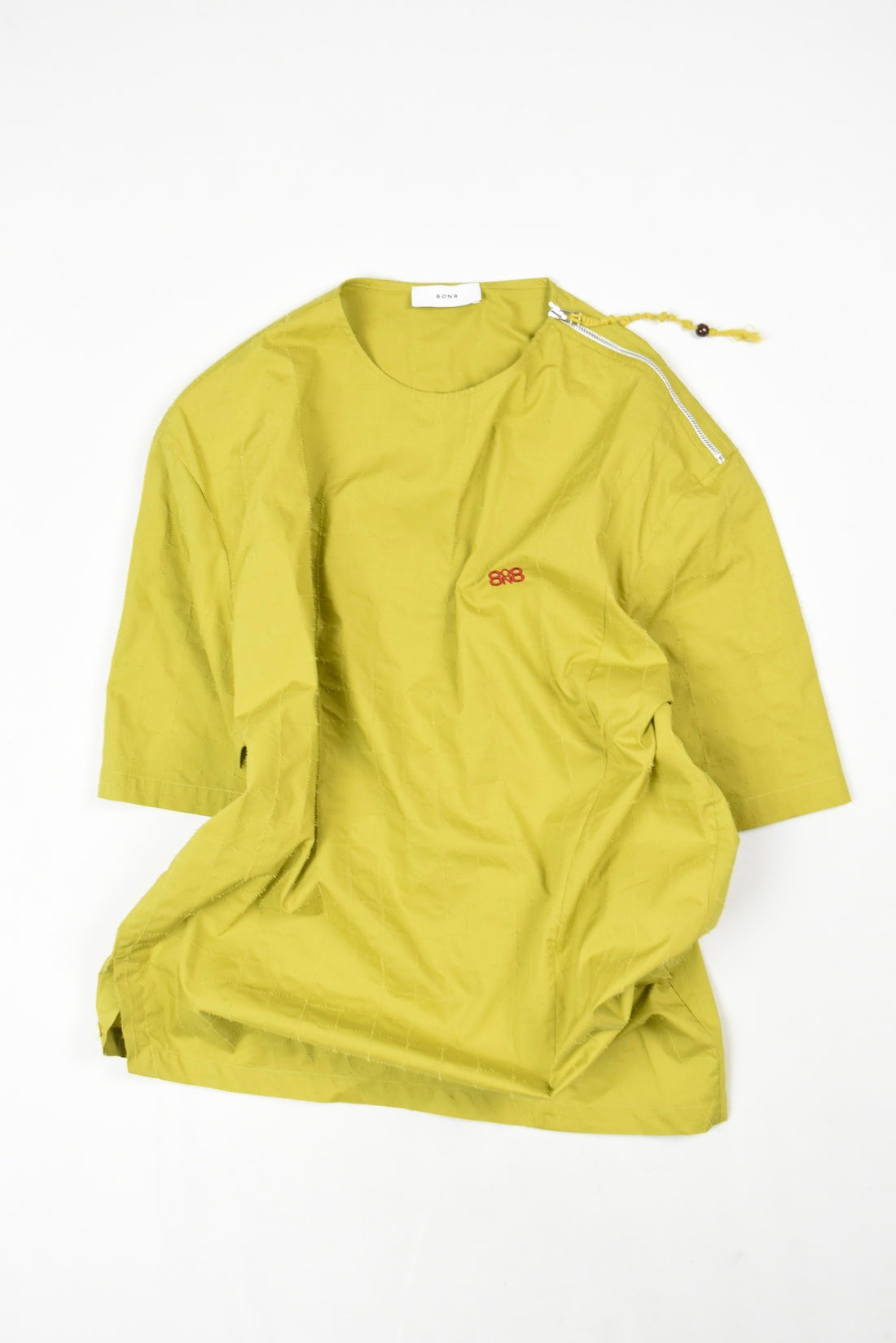 Yellow Deconstructed Tee