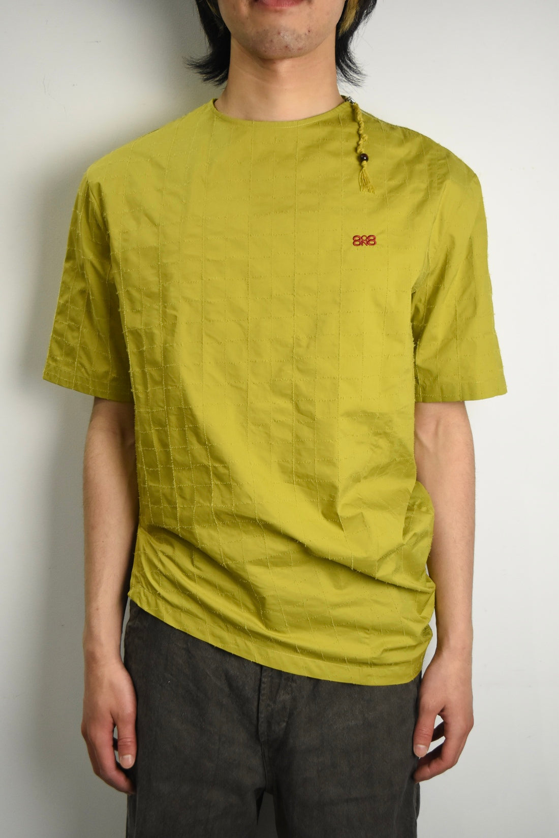 Yellow Deconstructed Tee