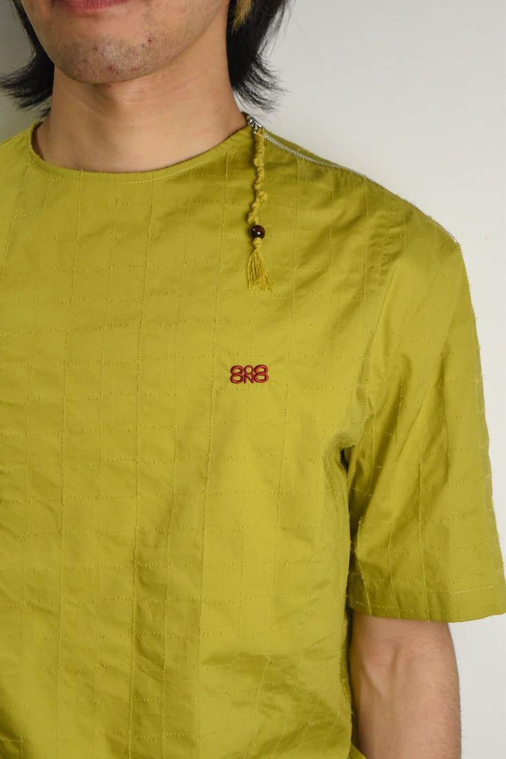 Yellow Deconstructed Tee