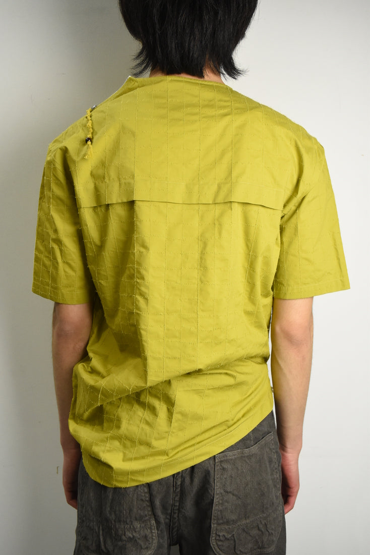 Yellow Deconstructed Tee