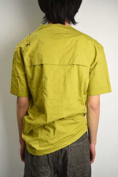 Yellow Deconstructed Tee
