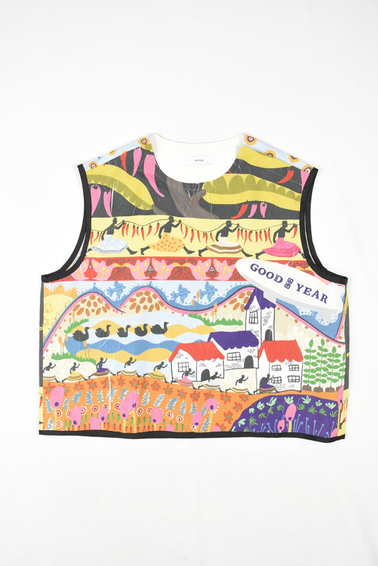 All-Over Printed Vest