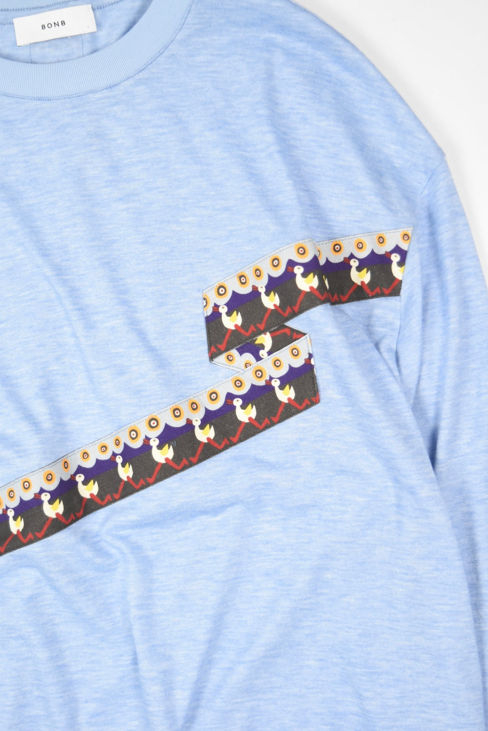 Blue Stripe Long-sleeve Top