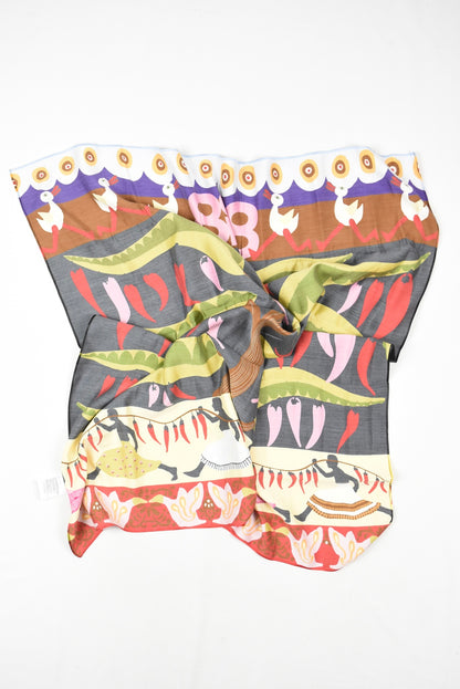 Square Silk Scarf No.1