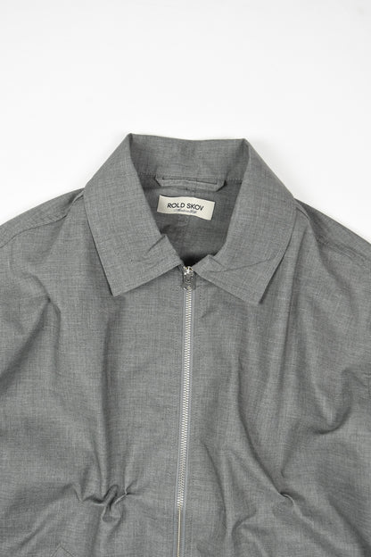 ZIP UP OVER SHIRT