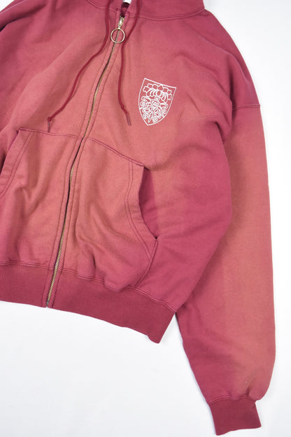 POE PRINT ZIP UP HOODIE