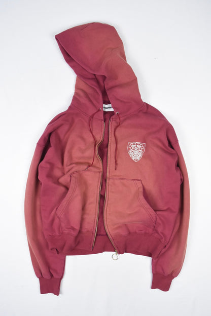 POE PRINT ZIP UP HOODIE