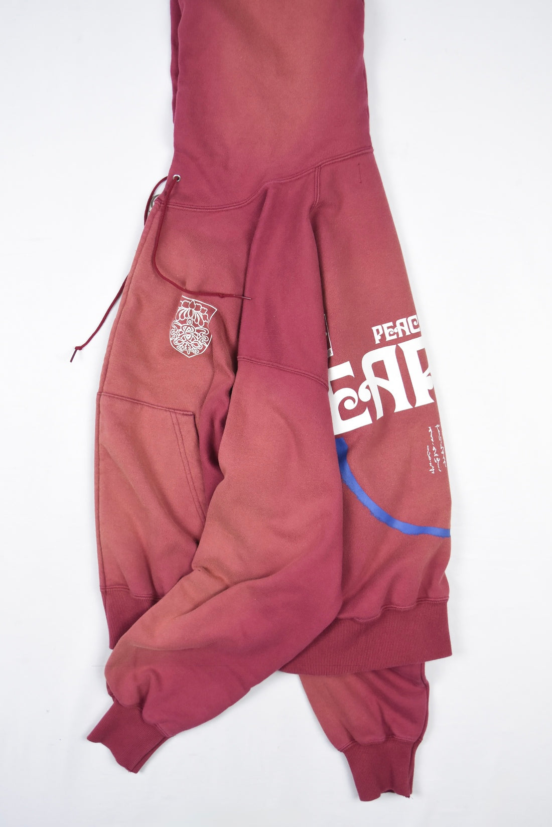 POE PRINT ZIP UP HOODIE