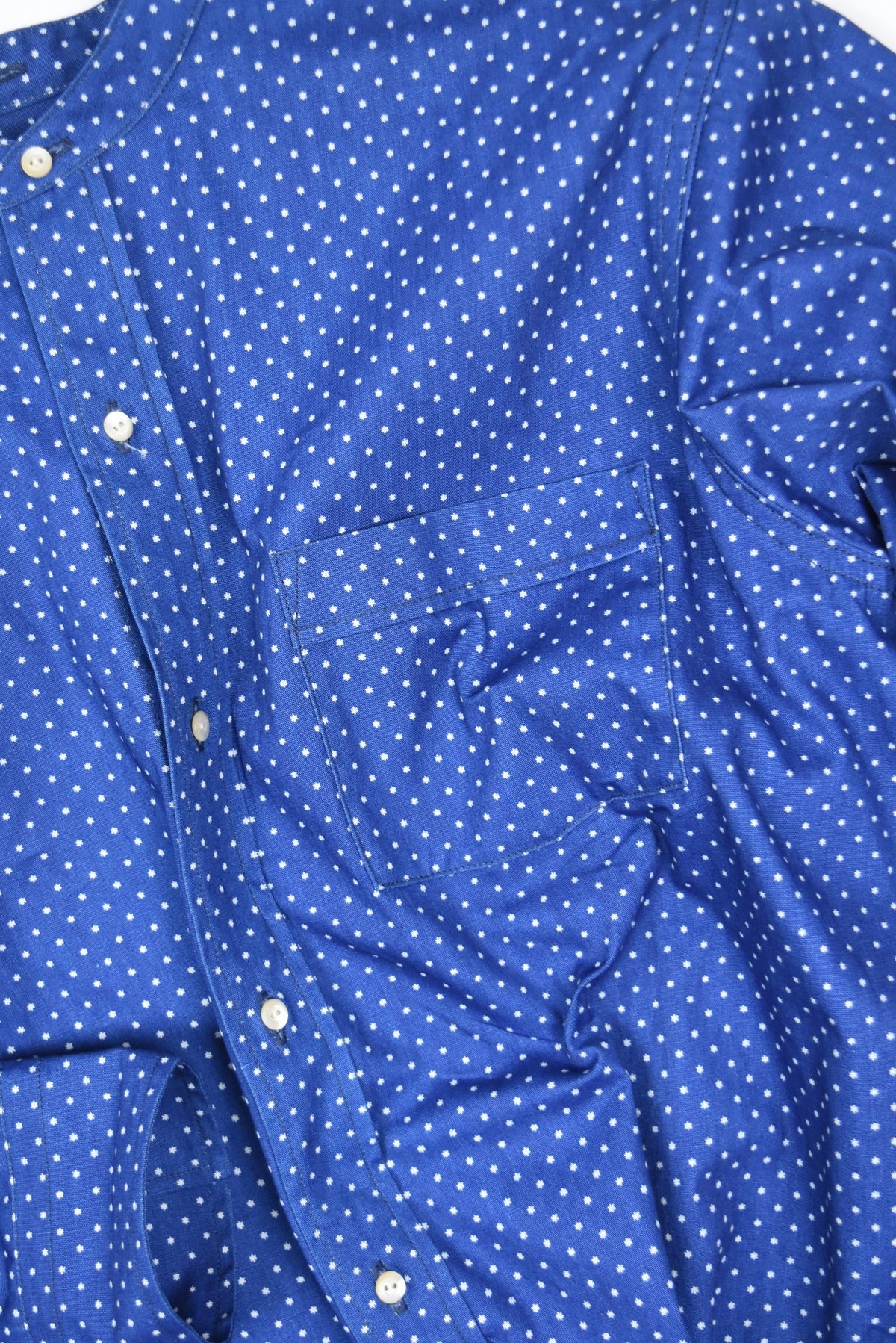 LOT.104 BAND COLLAR SHIRT
