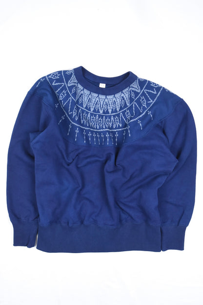 LOT.624 NORDIC PATTERN SWEATSHIRT