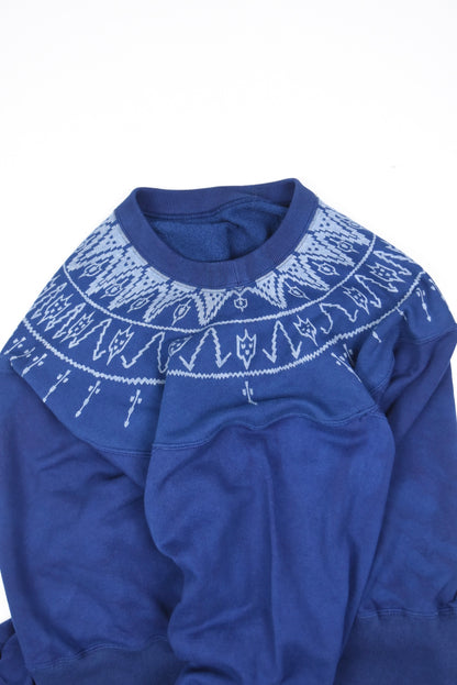 LOT.624 NORDIC PATTERN SWEATSHIRT