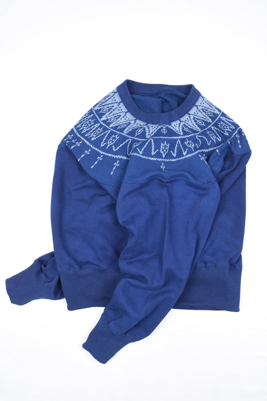 LOT.624 NORDIC PATTERN SWEATSHIRT