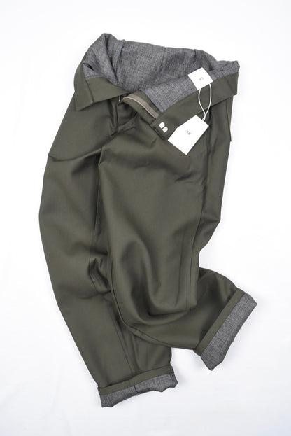 DOUBLE-FACED WIDE TROUSERS