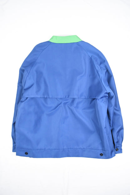 OVERSIZED CONTRAST-COLLAR JACKET