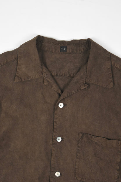 LOT.113 OPEN COLLAR SHIRT