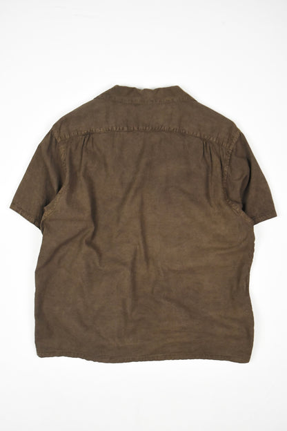 LOT.113 OPEN COLLAR SHIRT