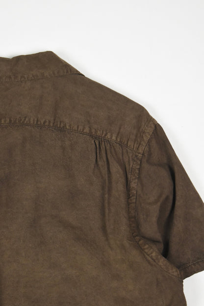 LOT.113 OPEN COLLAR SHIRT