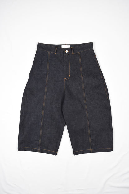 WELT SHORTS RAW DENIM [RAW DENIM]