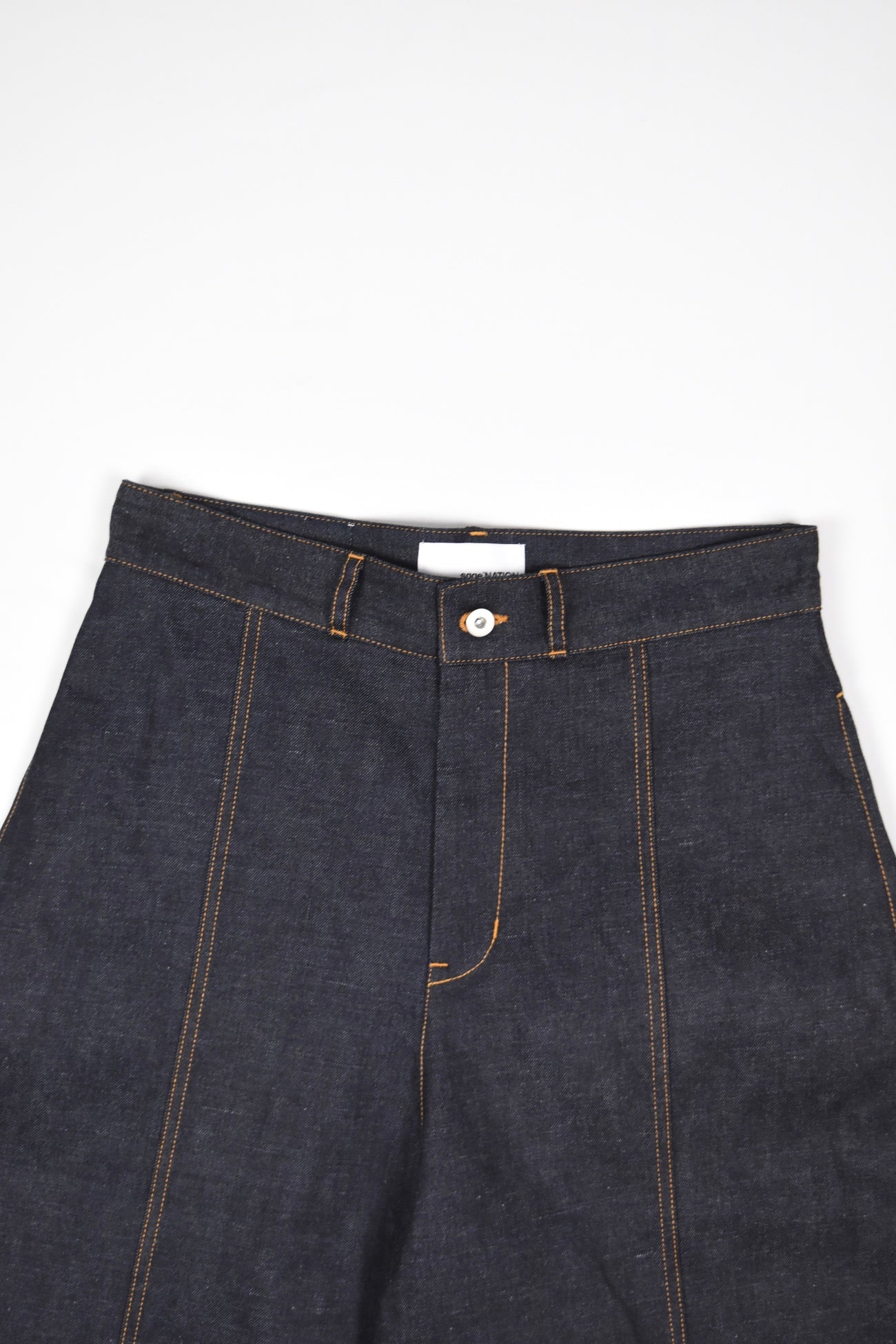WELT SHORTS RAW DENIM [RAW DENIM]