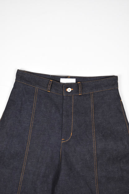 WELT SHORTS RAW DENIM [RAW DENIM]