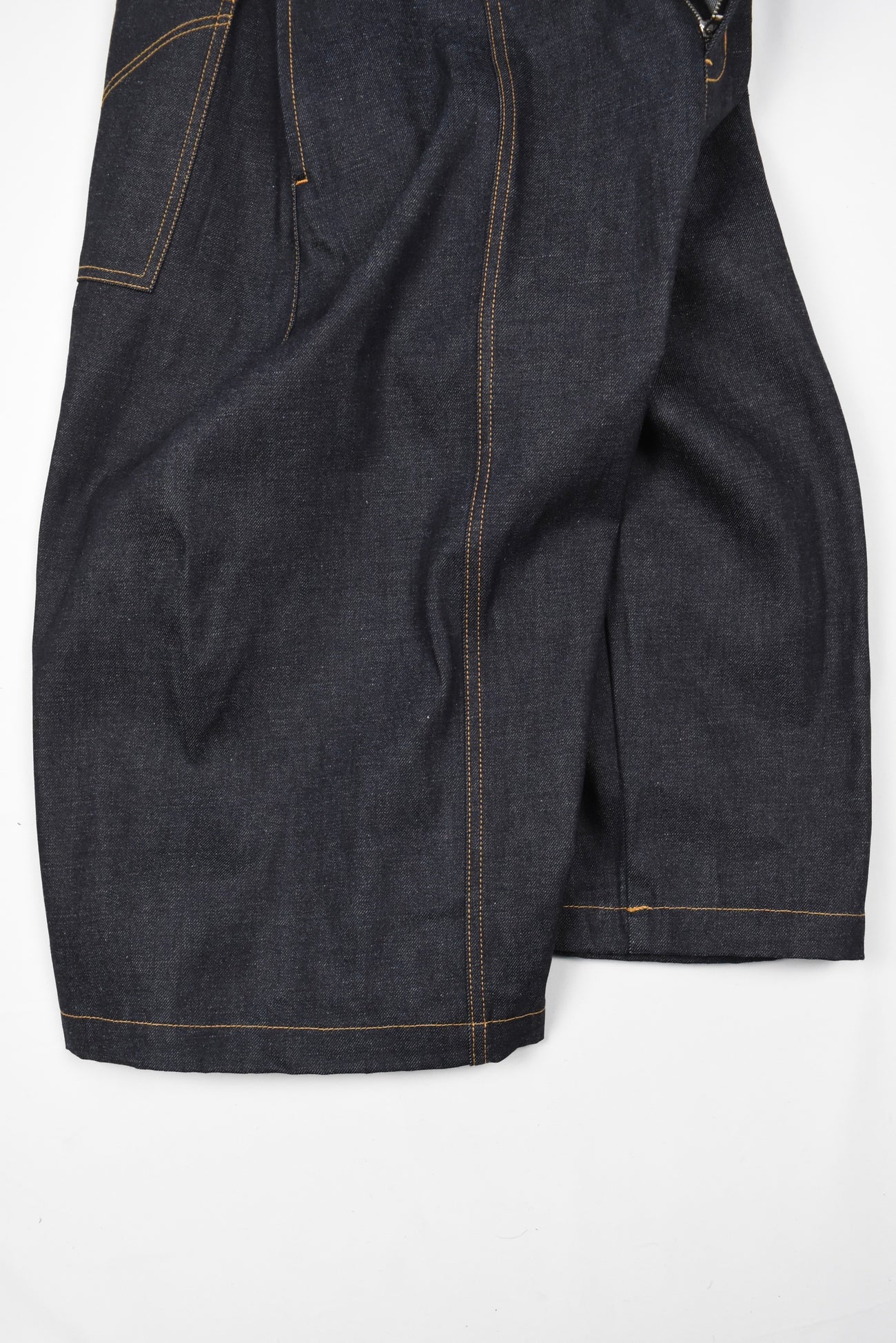 WELT SHORTS RAW DENIM [RAW DENIM]