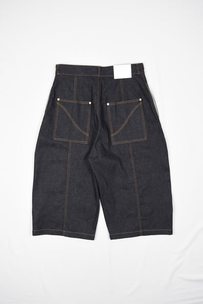 WELT SHORTS RAW DENIM [RAW DENIM]