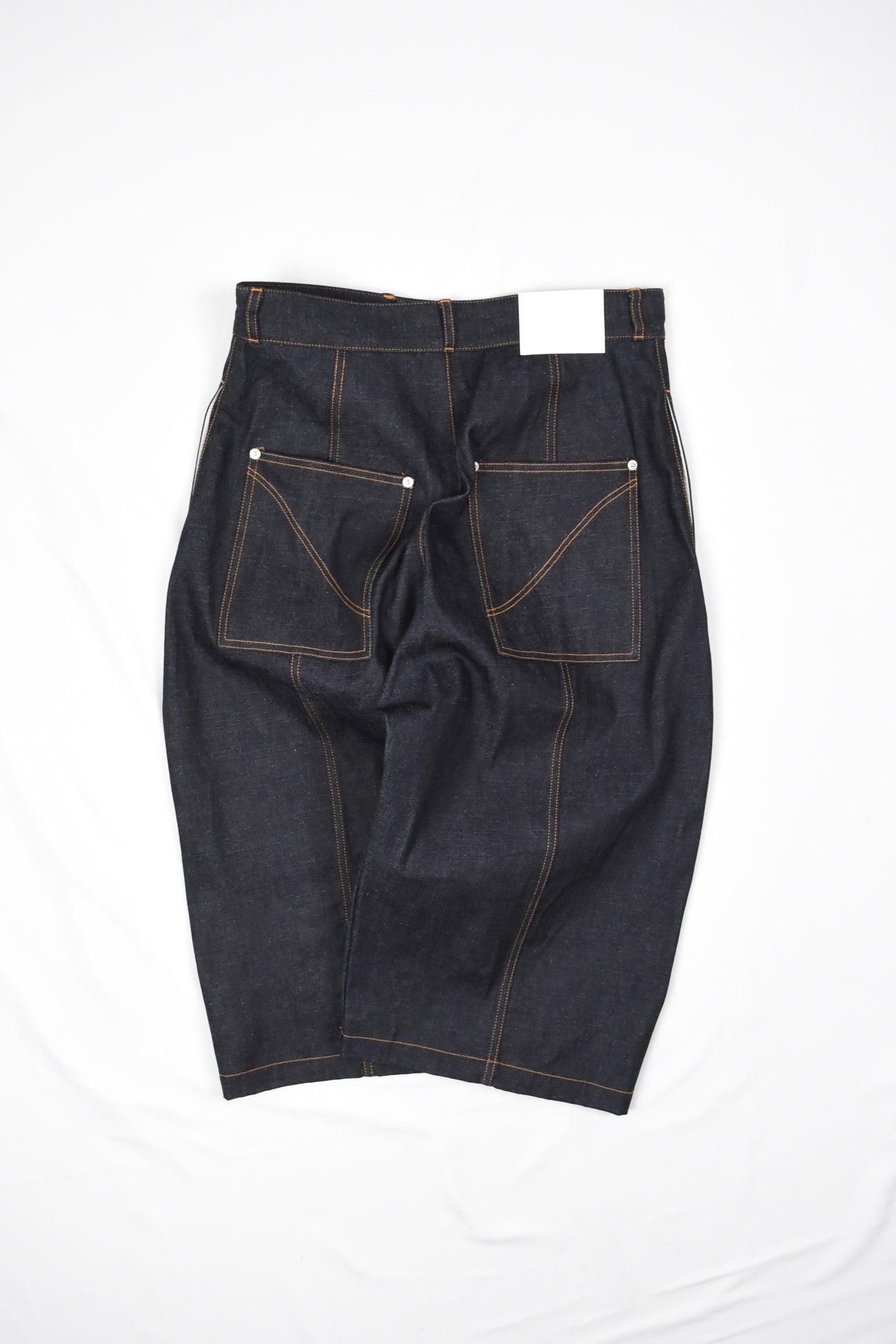 WELT SHORTS RAW DENIM [RAW DENIM]