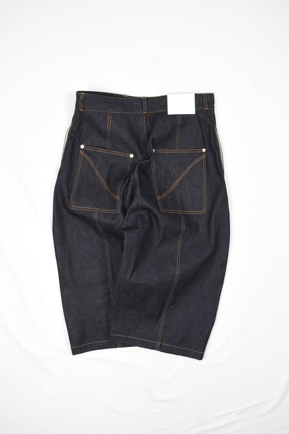 WELT SHORTS RAW DENIM [RAW DENIM]