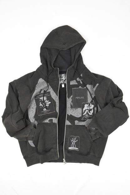 POST WORK ZIP THRU HOODED SWEAT