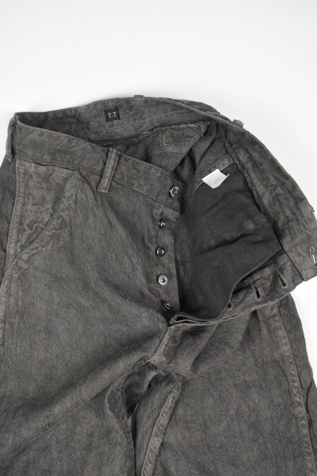 LOT.222 PAINTER PANTS WITH BUCKLE