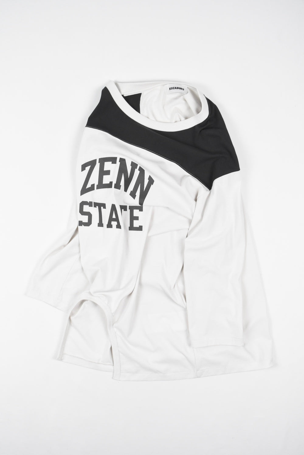 ZENN STATE COLLEGE PRINT QUARTER SLEEVE T-SHIRT