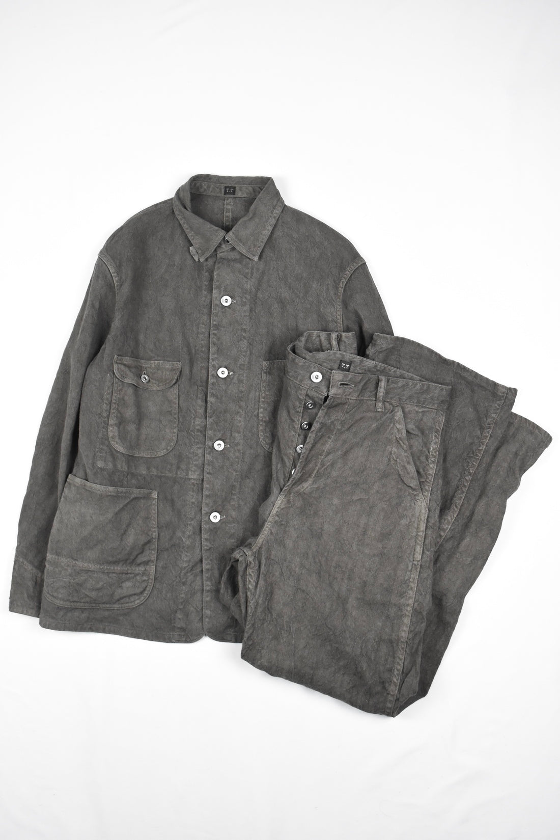 LOT.328 COVERALL JACKET WITH CHINSTRAP
