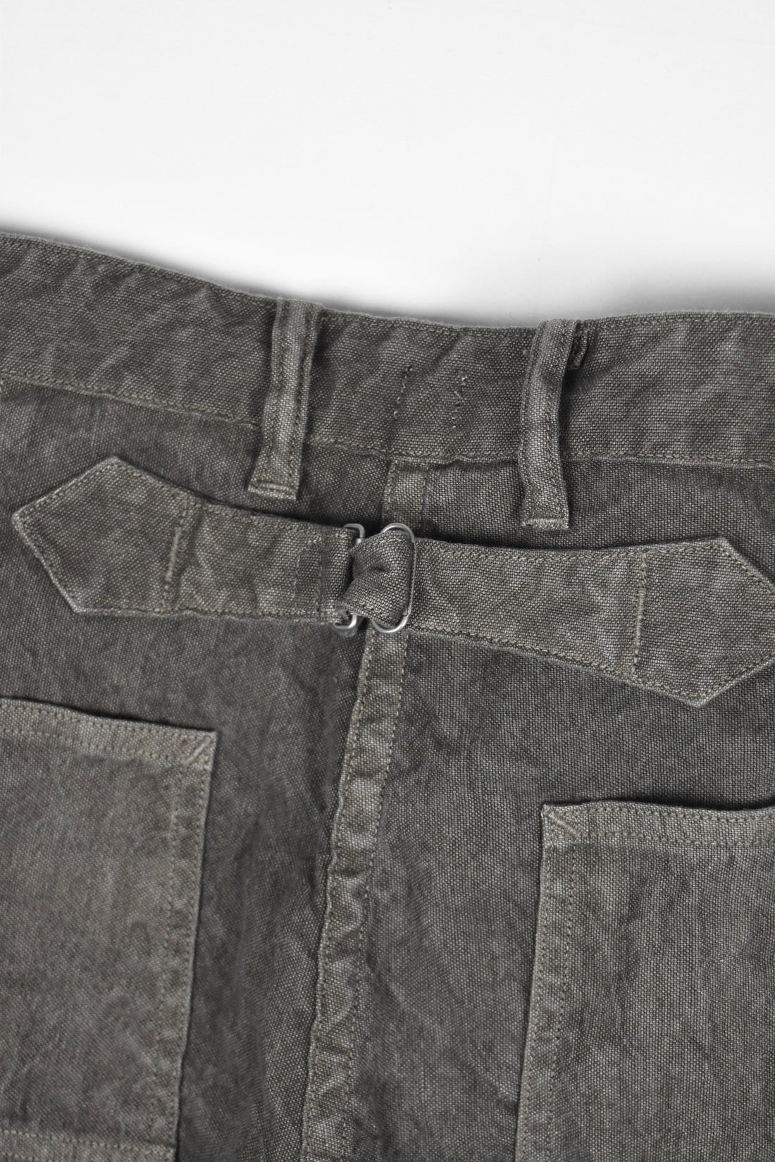 LOT.222 PAINTER PANTS WITH BUCKLE