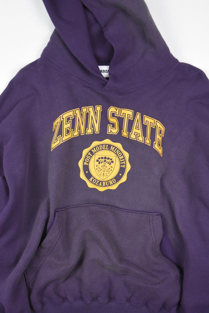 ZENN STATE PRINT FADED HOODIE