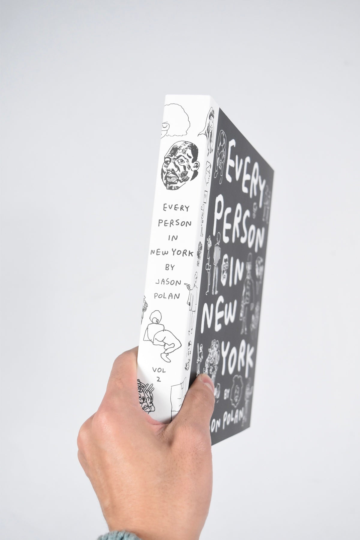 EVERY PERSON IN NEW YORK VOL.2 by Jason Polan