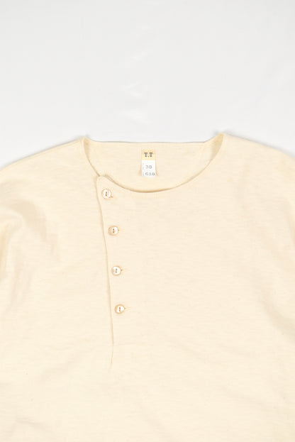 LOT.618 SIDE HENLEY NECK SHIRT