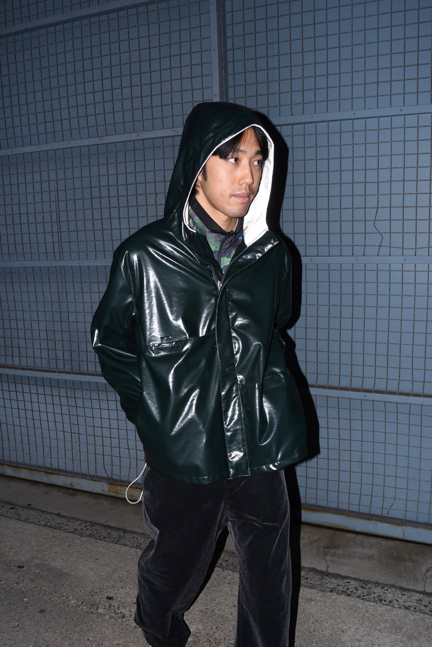 TAB HOODED JACKET