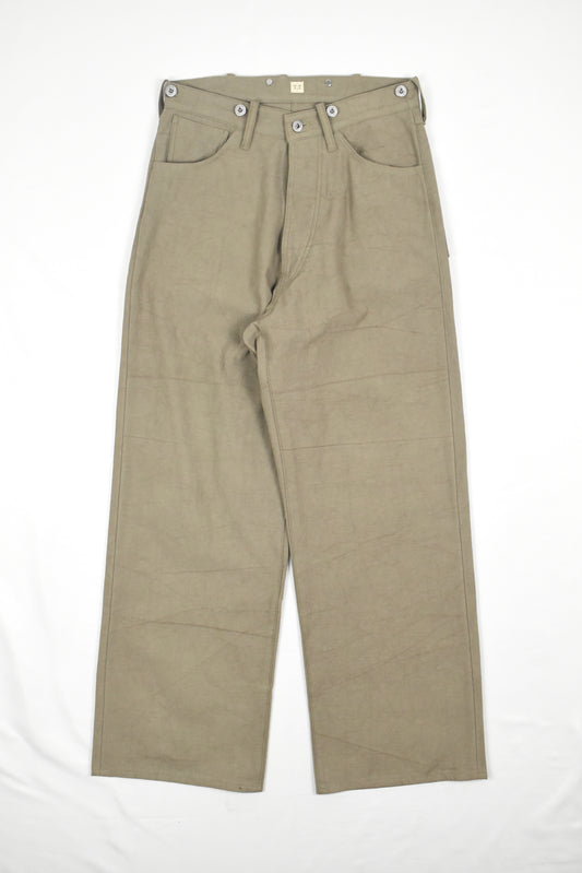 LOT.209 BUCKLE-BACKED TROUSERS