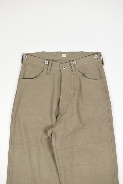 LOT.209 BUCKLE-BACKED TROUSERS