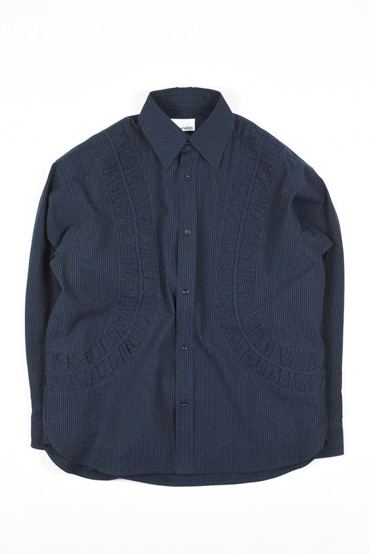 FOSSIL SHIRT LS INDIGO