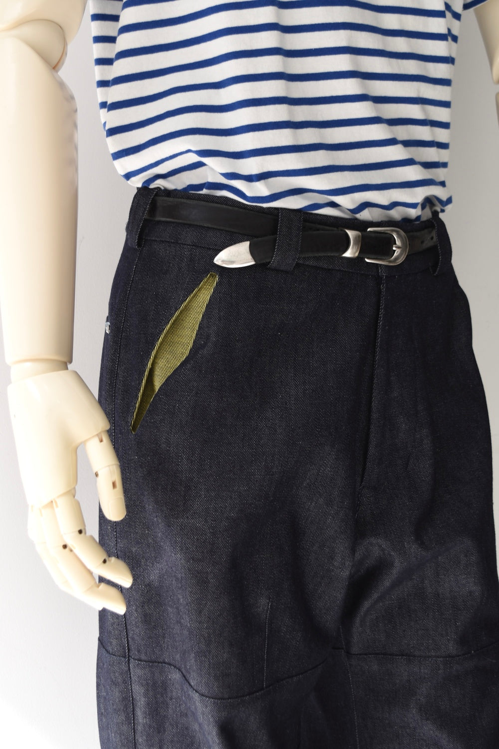 TRONSFORM TROUSERS [Indigo Reverse Denim]