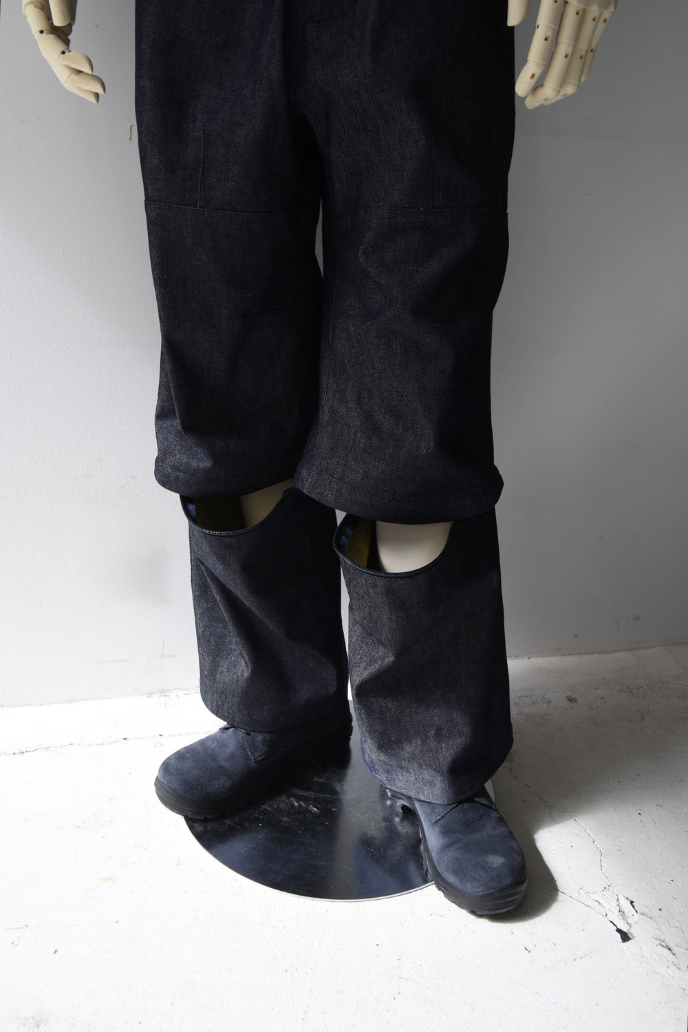 TRONSFORM TROUSERS [Indigo Reverse Denim]