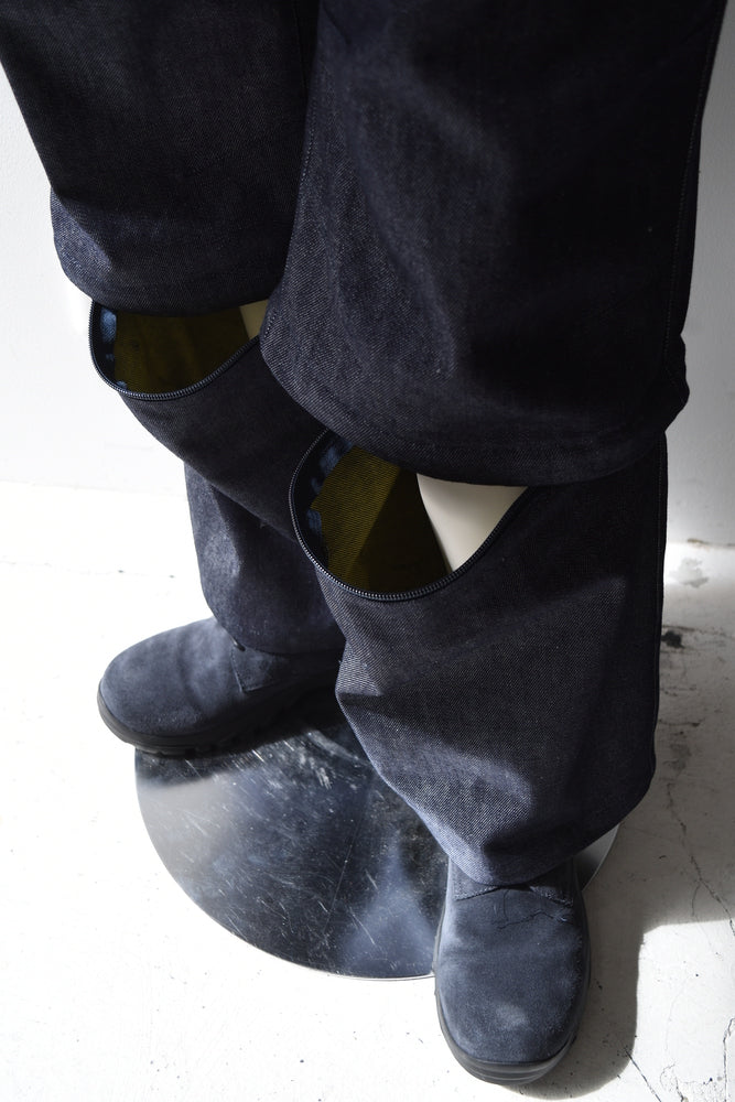 TRONSFORM TROUSERS [Indigo Reverse Denim]