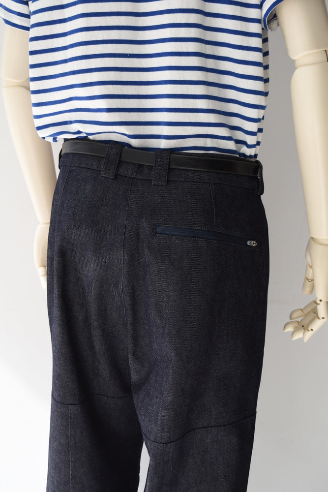 TRONSFORM TROUSERS [Indigo Reverse Denim]