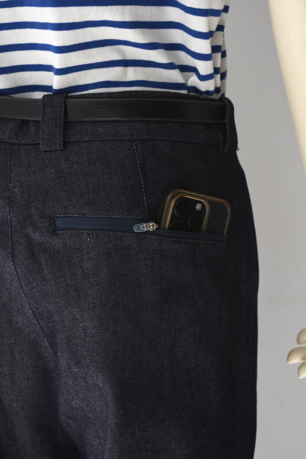 TRONSFORM TROUSERS [Indigo Reverse Denim]