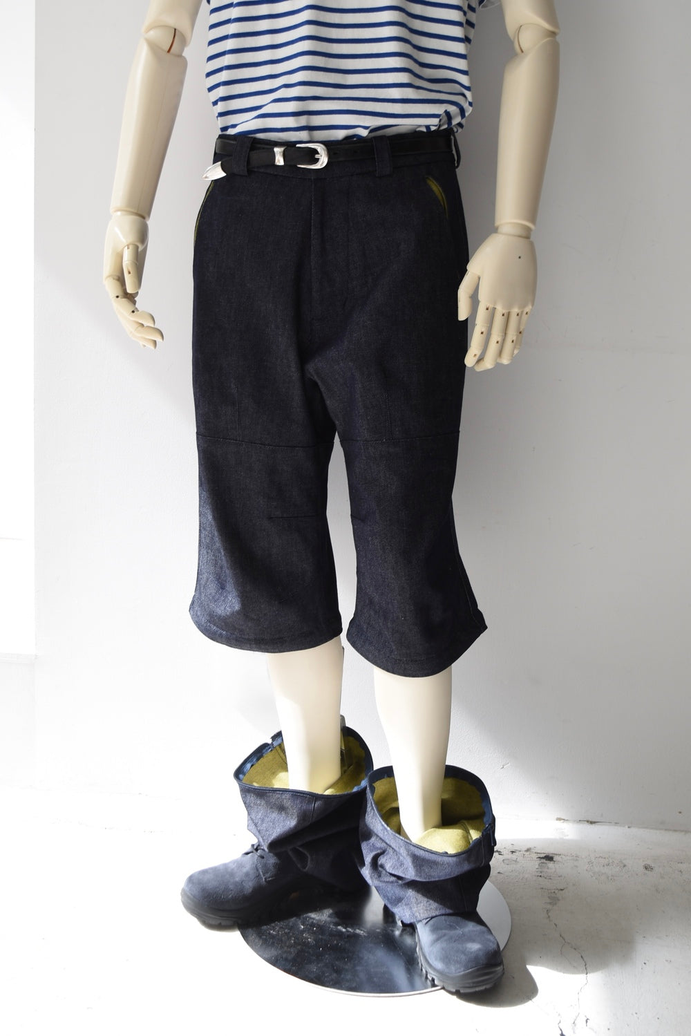 TRONSFORM TROUSERS [Indigo Reverse Denim]